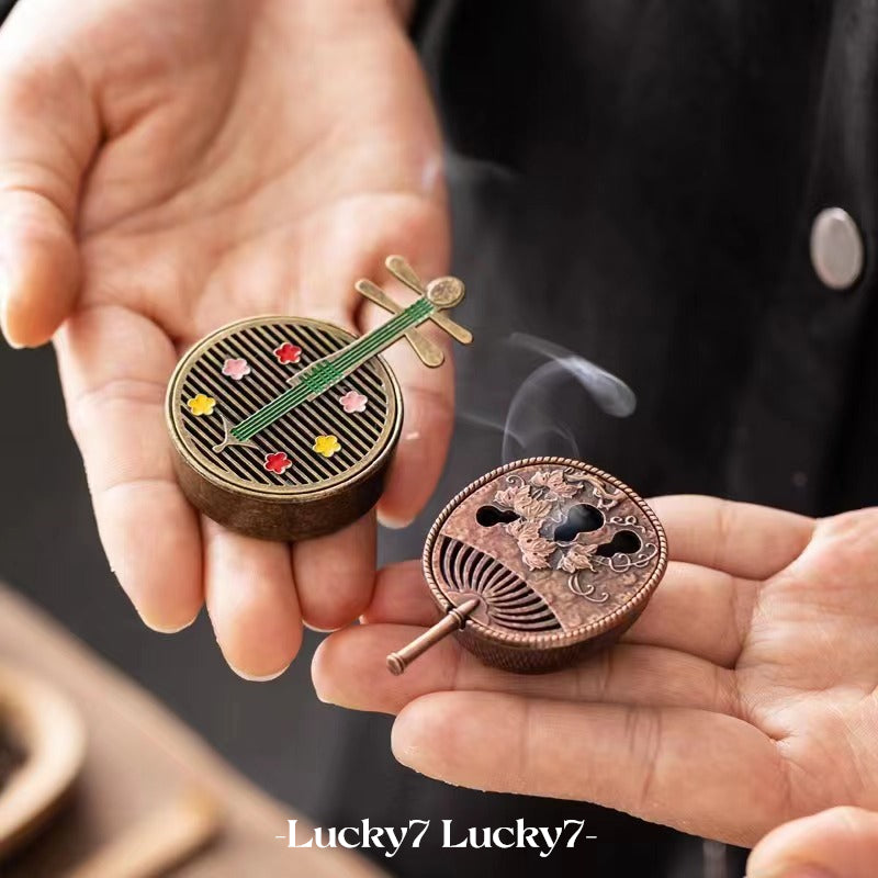 Mini Pipa Burner & Gourd Fan Burner – A Symbol of Tranquility and Harmony