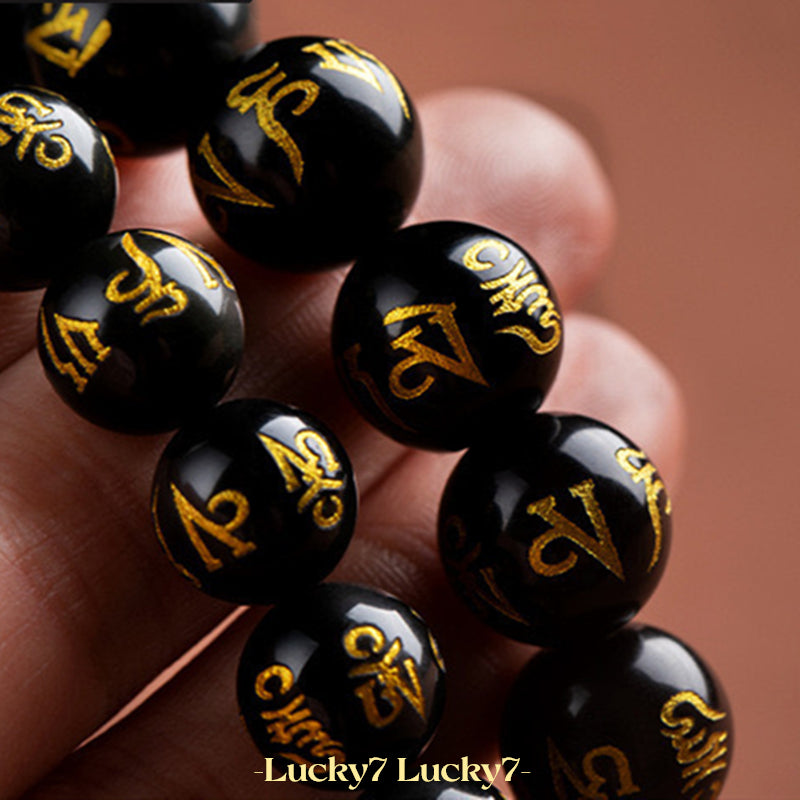 Black Obsidian Pixiu Bracelet