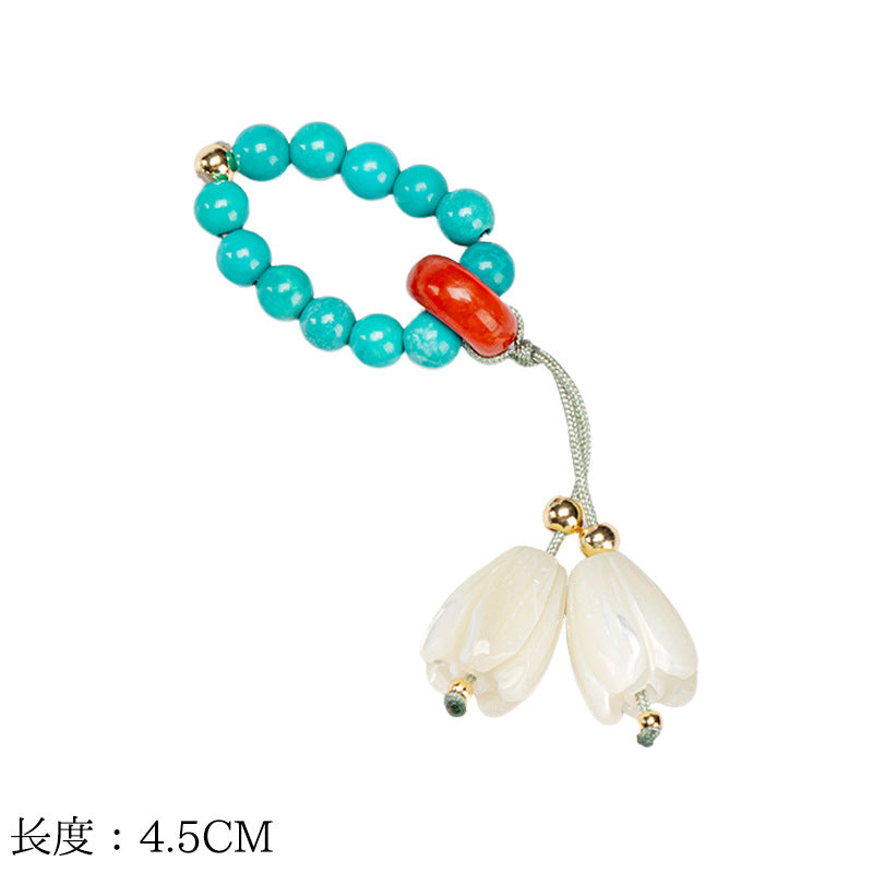 Hand-knitted Home Gaiwan Tea Pot Handle - Exquisite Tea Ceremony Small Ornament - Pot Rope Accessories