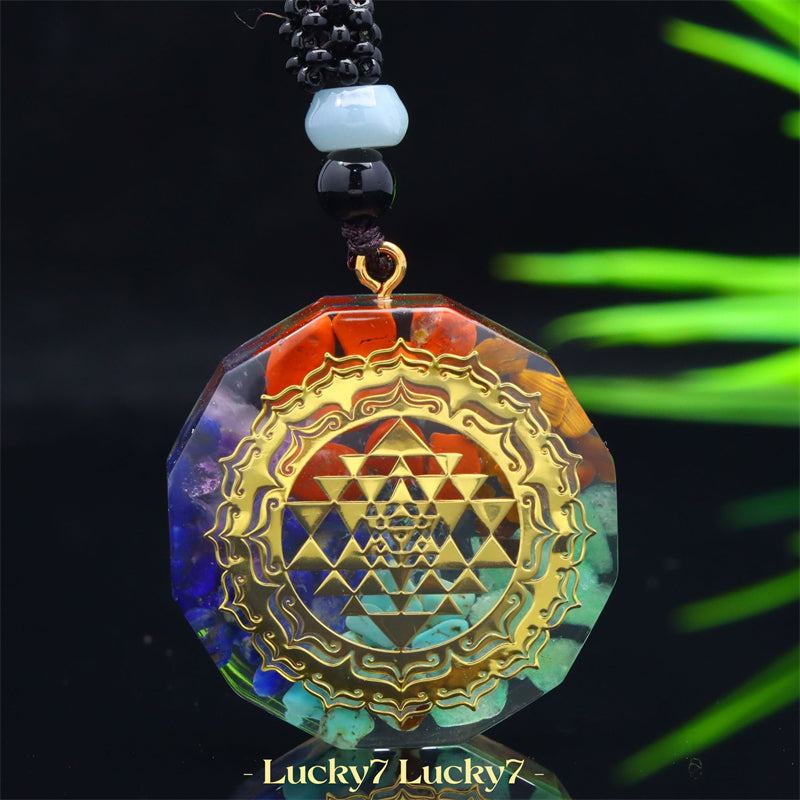 Sacred Energy Chakra Necklace – A Symbol of Vitality, Healing, and Protection
