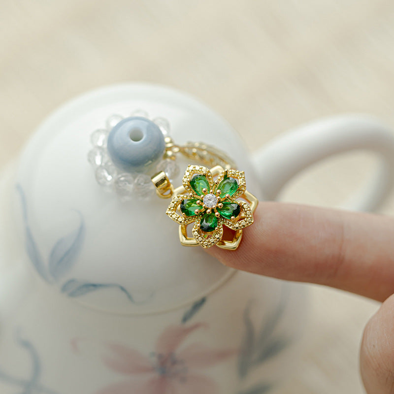 Hand-knitted Home Gaiwan Tea Pot Handle - Exquisite Tea Ceremony Small Ornament - Pot Rope Accessories