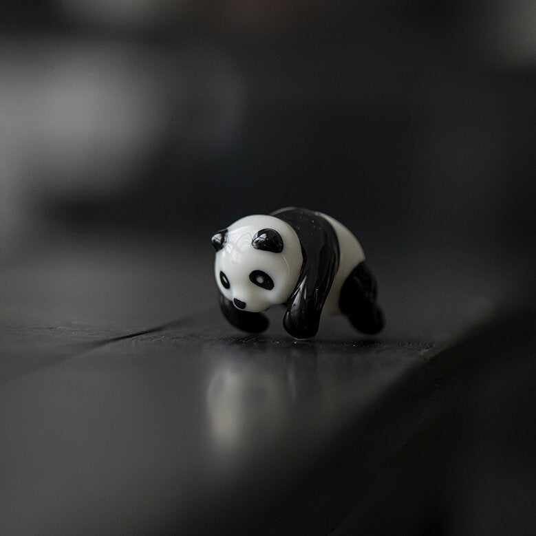 Creative Ceramic Panda - Multi functional Bowl and Tea Cup Pendant - Tea Tray Rack - Tea Pet - Tea Ceremony Accessories