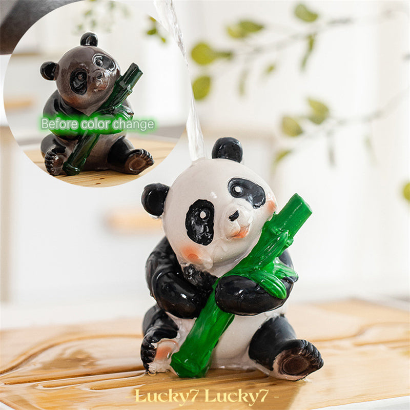 Cute Panda Color-Changing Tea Pet