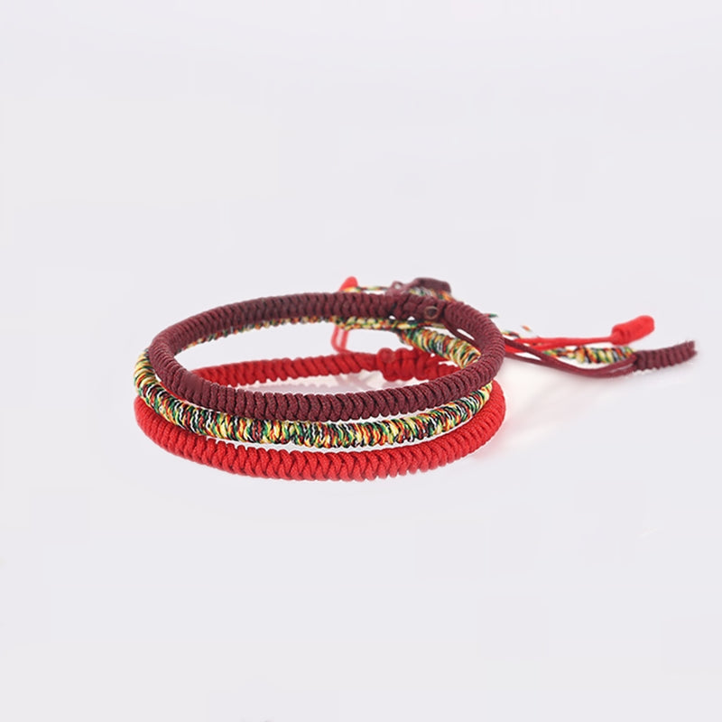 Tibetan Vajra Knot Bracelet – A Symbol of Spiritual Protection and Blessing