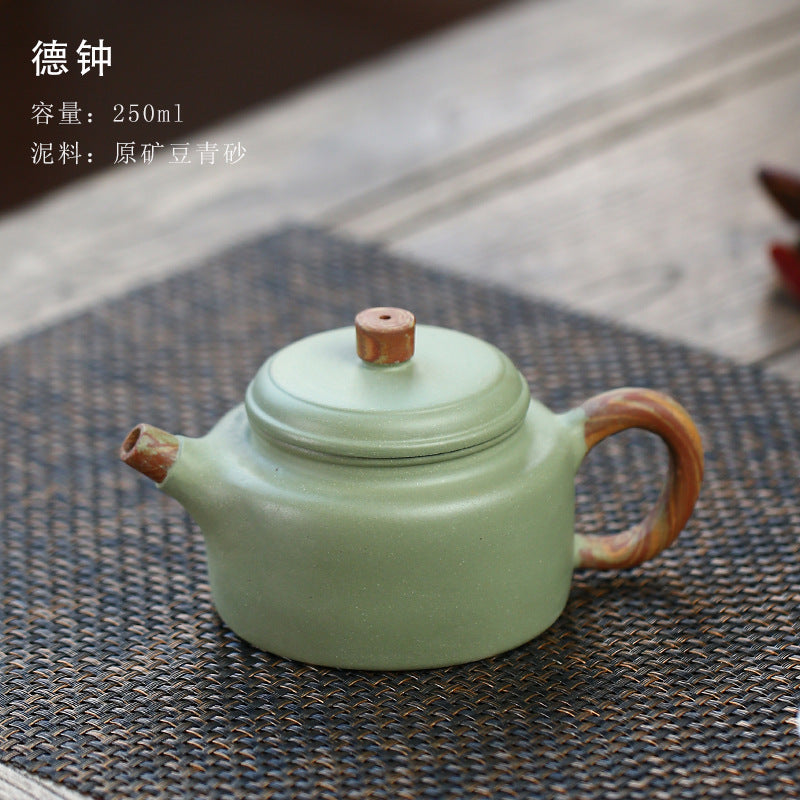 Xishi teapot, Yixing, original ore purple clay teapot, pure handmade, purple clay teapot, tea set