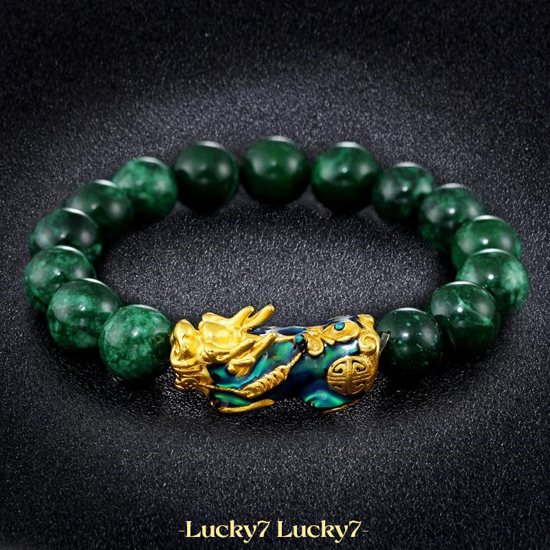 Piyao Abundance Protection Jade Bracelet – Prosperity, Wealth, and Luck