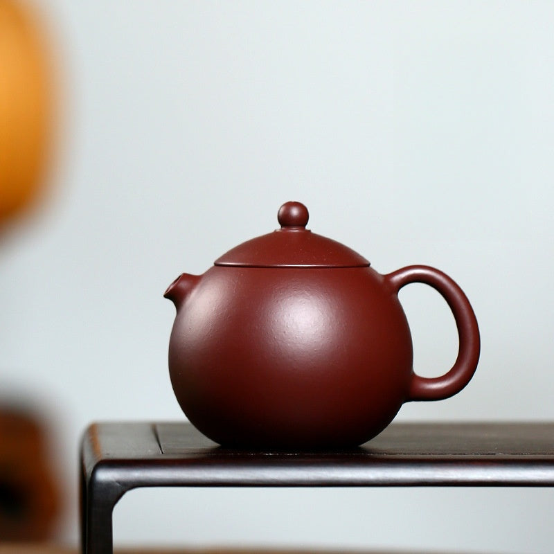 Dragon egg teapot, Yixing original ore purple clay teapot, pure handmade purple clay teapot, tea set, five colors