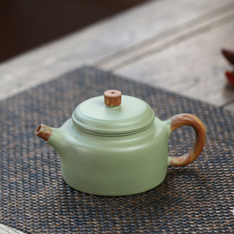 Xishi teapot, Yixing, original ore purple clay teapot, pure handmade, purple clay teapot, tea set