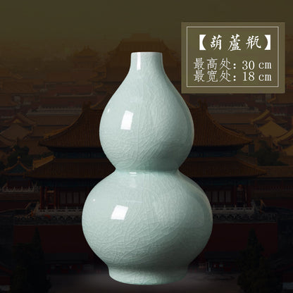 Large Antique - Style Blue and White Porcelain Ceramic Vase from Jingdezhen China - Ideal for Home Decor