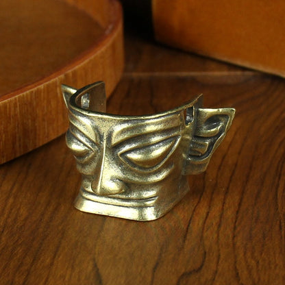 Ancient Bronze Sculptures Inspired by Sanxingdui- Desk Ornament